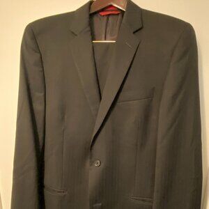 Alfani Black Pinstripe Suit